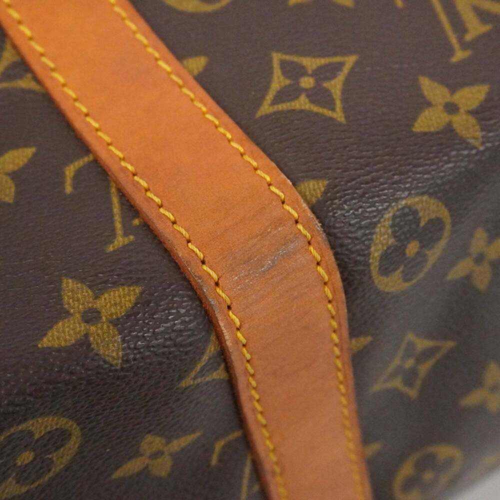 LOUIS VUITTON Brown Monogram Keepall 55 Boston Bag - Picture 9 of 14